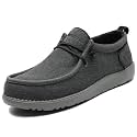 1TAZERO Men's Wide Slip On Shoes Casual Loafers Arch Support Comfort