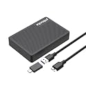1TB （500GB+500GB Dual‑Drive Portable External Hard Drive USB3.0 HDD Storage for Xbox One X/S, Xbox 360, PS4, PC, Desktop, Laptop, MacBook, Chromebook