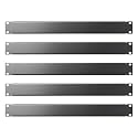 1U Blank Panel, Screw-Mount Stable & Durable, Heavy-Duty Cold Rolled Steel