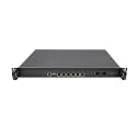 1U Firewall Appliance for OPNsense, Sophos, Kerio, VPN, Network Security Router, Celeron 5205U, RZ02, 8 x Gigabit LAN, Console, 16G RAM, 128G SSD