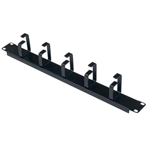 1u rack mount horizontal cable manager duct raceway for server rack pack of 2 mild steel cable manager