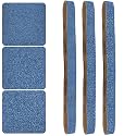 1x42 Inch Sanding Belts 12 Pcs 3 Grits Sizes (4 Each of 80/120/150 Grits) Heavy Duty Belt Sander Zirconia Belt Sander Paper for Wood, Metal, Stainless Steel, Cars, and Furniture