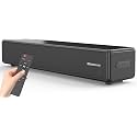 2.0 CH Dolby Digital Sound Bar - Bluetooth Home Theater Speaker with HDMI ARC, Optical, Aux for Smart TV, Gaming, PC &amp; Projector, Compact Speaker Bar with 3D Surround Sound Home Theater Soundbar