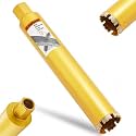 2 1/4" Wet Core Drill Bit, 1-1/4"-7 Thread, High-Performance 2.25 Inch Diamond Core Bits for Concrete, 14" Drilling Depth for Reinforced Concrete, Masonry, Brick Block,Cement, Stucco