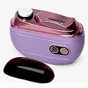 2 in 1 Electric Nail Clipper, Rechargeable Automatic Nail Trimmer (Purple)