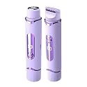 2-in-1 Female Hair Trimmer &amp; Electric Shaver - Painless Hair Remover for Facial, Leg, Bikini &amp; Body, Dual-Purpose Grooming Tool for Women(2 Piece Purple)