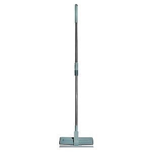 2 in 1 glass cleaning wiper mop for glass window cleaner mop rotatable cleaning brush and long handle double flat mop side design is easy to use mop for floor cleaning also get 1 extra microfibercloth