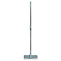 2 in 1 Glass Cleaning Wiper Mop for Glass Window Cleaner mop Rotatable Cleaning Brush and Long Handle Double Flat mop Side Design is Easy to Use mop for Floor Cleaning Also Get 1 Extra MicrofiberCloth