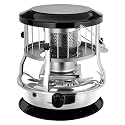 2-in-1 Kerosene Heater &amp; Stove, 9000 BTU Portable Heater for Cooking and Heating,Non-Electric, 16-21H Runtime with 4.5L Tank,Indoor/Outdoor Radiant for Camping, Emergency, Garage, Power Outages White