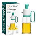 2 in 1 Oil Dispenser 500ml, Glass Olive Oil Pourer &amp; Sprayer