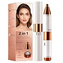 2-in-1 Painless Eyebrow Trimmer - Rechargeable Type-C(White)