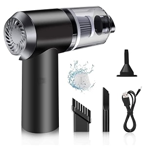 2 in 1 Portable Mini Car Vacuum