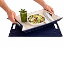2-in-1 Serving Tray &amp; Placemat | Faux Leather &amp; Reversible