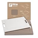 2-in-1 Serving Tray &amp; Placemat | Faux Leather &amp; Reversible