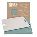 2-in-1 Serving Tray &amp; Placemat | Faux Leather &amp; Reversible