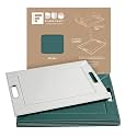 2-in-1 Serving Tray &amp; Placemat | Faux Leather &amp; Reversible