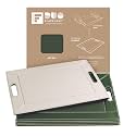 2-in-1 Serving Tray &amp; Placemat | Faux Leather &amp; Reversible