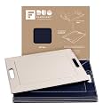2-in-1 Serving Tray &amp; Placemat | Faux Leather &amp; Reversible