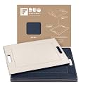 2-in-1 Serving Tray &amp; Placemat | Faux Leather &amp; Reversible