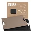 2-in-1 Serving Tray &amp; Placemat | Faux Leather &amp; Reversible