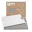 2-in-1 Serving Tray &amp; Placemat | Faux Leather &amp; Reversible