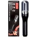 2-in-1 Cordless Split End Hair Trimmer Machine, Rechargeable Electric Split Ends Remover & Hair Cutter for Dry, Damaged, Frizzy, Curly & Broken Hair, Portable Styling Tool for Women