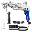 2 in 1 Tufting Gun - artufting 2 in 1 Cut Pile & Loop Pile Rug Tufting Gun AK-Duo - Easy-to-Use Rug Making Kit - Ideal for Craft Devotees, Crafting Studios & Social Media Creators (Blue)