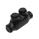 2-14 AWG Insulated Inline Splice Connector Black Wire Connectors,Allen Hex 5/32" Insulated Cable Connectors Pre-Loaded Oxide Inhibitors(1pcs)