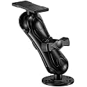 VAZESWIN 2.25" Ball Large Heavy-Duty Aluminum Alloy Fish Finder Mount