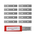 2-3/8"(60MM) Carbide Paint Scraper Blade, 10Pcs Double-Edged Reversible