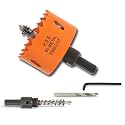 2-3/8 inch Hole Saw for Wood, Metal, Plastic &amp; Drywall, with Arbor