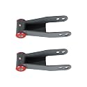2" 1" Rear Lowering Drop Shackles Kit NEW Fit For Ford F-150 2WD 4WD 1997-2003