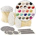 2" Choose Your Colors Safety Matches | Set of 300+ Bulk Artisan Matchsticks with Striker Stickers by Thankful Greetings| Select 3 Colors - 100+ of Each | Custom for Your Home Decor, Gifts, &amp; Events