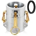 2" Female x 2" Female Type DD Cam and Groove Spool Coupler(CAM-20-DD-AL)