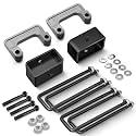 2" Front + 2" Rear Lift Blocks for Silverado Sierra 1500 Square U Bolts