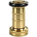 2 Inch Fire Hose Nozzle Brass NPSH/NPT Nozzles 108GPM 100PSI
