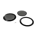 2/4/5/6.5/8/10 Inch Speaker Grille for Car Audio, Metal Mesh Dust Cover with Screws, Water Resistant and Shockproof DIY Speaker Protector Kit, Black(5in)