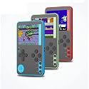 DATA FROG 2.4 inches Portable Handheld Game Console Ultra Thin Retro Mini Game Player with 500 Classical Games for Player