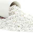 Boniosz 2.4lb 3-6mm White Decorative Pebbles for Succulent &amp; Cactus