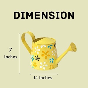 watering can 25 litre indoor outdoor home gardening plants watering can metal polka planters round metal for plants amp flowers decorative garden water can with handle