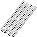 2.5 in OD T304 Stainless Straight Exhaust Pipe, 40 in, 4-Pack