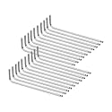 2.5mm Hex Key Wrench CR-V Steel 3.6" Length Long Arm Ball End Hex Key Wrench for Bike, Furniture,and DIY -20pcs