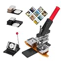 2.5x2.5in Fridge Magnet Maker Machine Badge Making Kit Square