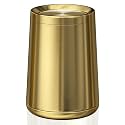 2.6Gal/10L Gold Bathroom Trash Small Small Bedroom Swing lid Trash can