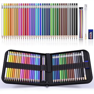 four candies 26mm retractable colored pencils erasable mechanical pencils with sharpener and bag aesthetic drawing tools ideal for school supplies stationery 36 pieces
