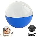 2.7" 3D Crystal Ball Video Player, Memory Orb, Personalized Digital Memory Display, Uploadable Videos &amp; Photos, DIY Gift for Anniversary, Birthday,Couples,Pets, Memories (Blue)