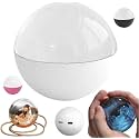 2.7" 3D Ultrasound Crystal Ball Video Player, Memory Orb, Personalized Electronic Display Digital Memory Display Sphere Lamp, Uploadable Videos & Photos, DIY Gift for Anniversary, Birthday