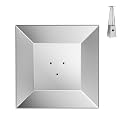 2.7"Apart,Replacement Square Glass Tube Heat Shield for Patio Heater