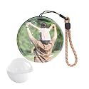 2.7" Custom Crystal Ball Video Player,Memory Sphere Ornament, Memory Orb Custom Video Sphere, Personalized Uploadable Videos &amp; Photos, USB Rechargeable Crystal Ball Video Player(White)
