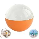2.76" Crystal Ball Video Player, 3D Memory Orb Ball Digital Display Memory Sphere Lamp with Sound, Uploadable Videos & Photos, Personalized Gift for Birthday Anniversary Xmas